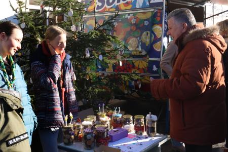 Božični sejem in obisk treh dobrih mož 12 Foto Ljubo Vukelič